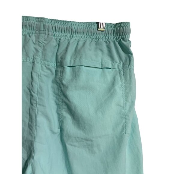 Columbia Mens Aqua Swim Board Trunks Size Medium Back Pocket No Liner - Picture 4 of 6